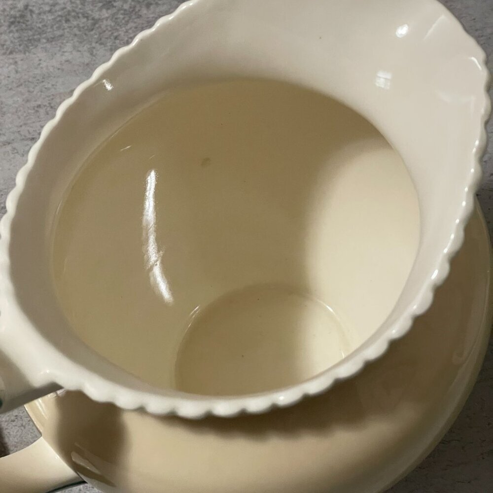 Vintage Johnson Brothers California Fruit 40 oz Beige Pitcher England c.1930 - Picture 7 of 9
